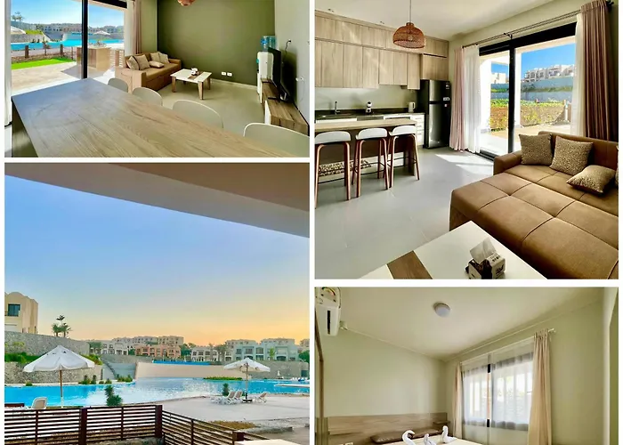 Makadi Heights Luxury 1-br App With Garden & Lagoon View *
