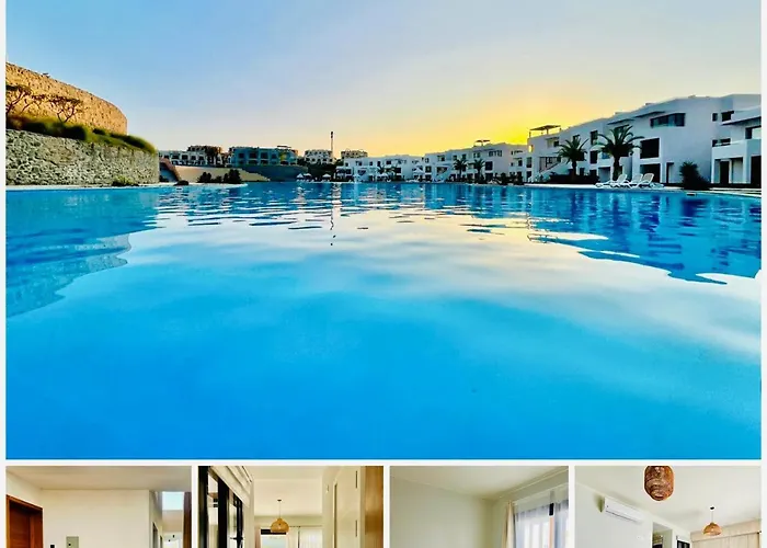 Makadi Heights Luxury 1-br App With Garden & Lagoon View شقة *