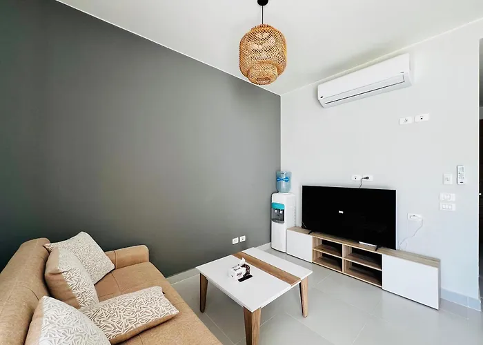 شقة Makadi Heights Luxury 1-br App With Garden & Lagoon View